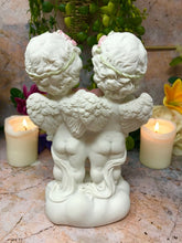 Load image into Gallery viewer, Guardian Angel Figurine Cherub Holding Heart Statue Ornament Sculpture Gift-Collectables:Fantasy, Myth & Magic:Mythical Creatures:Angels-OsirisTradingUK