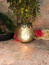 Charger l'image dans la galerie, Moroccan Glass Tealight Holder Lantern Candle Decor Ornament Home Lighting-OsirisTradingUK