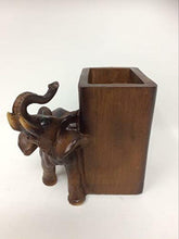Laden Sie das Bild in den Galerie-Viewer, Elephant Pen Holder Pen Pot Container Desk Tidy Home Office Supplies-OsirisTradingUK