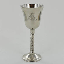 Laden Sie das Bild in den Galerie-Viewer, Pagan Triquetra Goblet Wicca Chalice Altar Ritual Ornament Goddess Decor-OsirisTradingUK