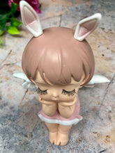 Laden Sie das Bild in den Galerie-Viewer, Adorable Peaceful Angel Baby Girl Resting Sculpture Figurine Fantasy-OsirisTradingUK