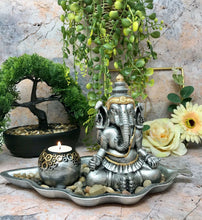 Load image into Gallery viewer, Buddha Ganesh Candle Holder Ornament Feng Shui Statue Oriental Home Decoration-OsirisTradingUK