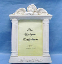 Charger l'image dans la galerie, Guardian Angel Figurine Cherub Photo Frame Statue Ornament Sculpture Statue Gift-Collectables:Fantasy, Myth & Magic:Mythical Creatures:Angels-OsirisTradingUK