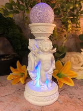 Load image into Gallery viewer, Guardian Angel Figurine Cherub Lamp Statue Ornament Light Sculpture Gift