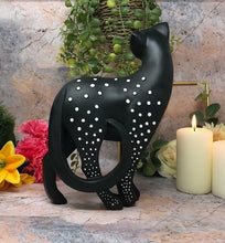 Load image into Gallery viewer, Abstract Black Cat Sculpture Decoration Figurine Ideal Gift for Cats Lovers
