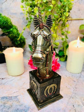 Load image into Gallery viewer, Steampunk Unicorn Bust Antique Effect Bronze Effect Statue Sculpture-OsirisTradingUK
