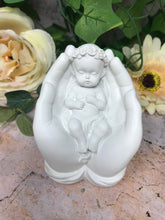 Load image into Gallery viewer, Beautiful Baby Resting in Hand Angel Cherub Ornament Mothers Grandma Gift-Home, Furniture & DIY:Home Décor:Sculptures & Figurines-OsirisTradingUK