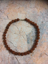 Load image into Gallery viewer, Hand Made Rudraksha Necklace for Yoga Meditation Peaceful Mind Body Soul-OsirisTradingUK