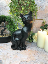Charger l'image dans la galerie, Figurine décorative de chat noir effet antique, cadeau idéal pour les amoureux des chats