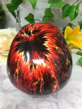 Laden Sie das Bild in den Galerie-Viewer, Novelty Fire Skull Ornament Figure Skulls Collection Sculpture Gothic Decor-OsirisTradingUK