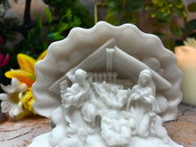 Load image into Gallery viewer, Alabaster Nativity Jesus Figurine Sculpture Virgin Mary Religious Ornament