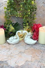 Load image into Gallery viewer, Pair of Guardian Angel Figurine Cherubs on Swan Statue Ornament Sculpture-Collectables:Fantasy, Myth & Magic:Mythical Creatures:Angels-OsirisTradingUK