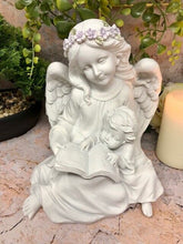 Charger l'image dans la galerie, Guardian Angel Figurine Cherub Reading Book Statue Ornament Sculpture Gift-Collectables:Fantasy, Myth & Magic:Mythical Creatures:Angels-OsirisTradingUK