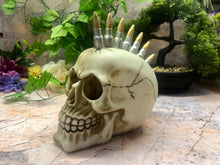 Load image into Gallery viewer, Bullet Skull Sculpture Figurine Gothic Horor Ornament Figure Decoration Skeleton-OsirisTradingUK