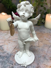Laden Sie das Bild in den Galerie-Viewer, Pair of Guardian Angel Figurine Wishing Cherubs Statue Ornament Sculpture Gift-Collectables:Fantasy, Myth & Magic:Mythical Creatures:Angels-OsirisTradingUK