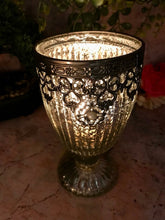 Charger l'image dans la galerie, Moroccan Glass Tealight Holder Candle Decor Ornament Home Lighting-OsirisTradingUK