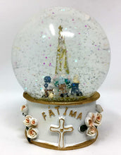 Load image into Gallery viewer, Blessed Virgin Mary Our Lady of Fatima Snow Globe Water Ball Religious Gift-OsirisTradingUK