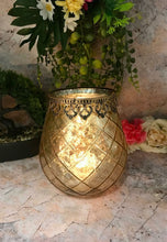 Charger l'image dans la galerie, Moroccan Lantern Candle Glass Tealight Holder Decor Home Lighting-OsirisTradingUK