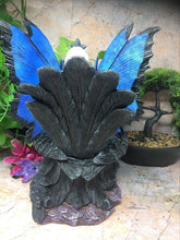 Load image into Gallery viewer, Dark Fairy and Ravens Companion Sculpture Statue Mythical Creatures Figure Gift