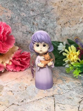 Load image into Gallery viewer, Mythical Creature Girl Angel with Fawn Faun Figurine Fantasy Forest Childen-OsirisTradingUK