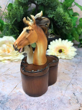 Load image into Gallery viewer, Heart Shaped Horse Trinket Box Secret Stash Equestrian Horses Collection