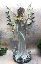 Laden Sie das Bild in den Galerie-Viewer, Large Fairy and Dove Companion Sculpture Statue Mythical Creatures Figure Gift-OsirisTradingUK