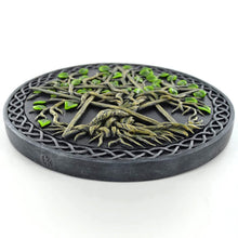 Load image into Gallery viewer, Tree Of Life Pentagram Wall Plaque Wicca Pagan Altar Decor Protection-OsirisTradingUK