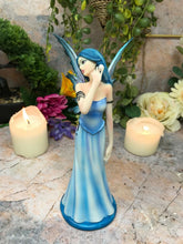 Charger l'image dans la galerie, Water Fairy Holding Pearl Figurine Fantasy Fairies Figure Mythical Sculpture-OsirisTradingUK