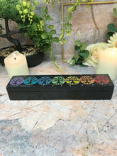Charger l'image dans la galerie, Soapstone Tree of Life Chakra Incense Box Secret Altar Decoration-OsirisTradingUK