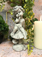 Load image into Gallery viewer, Guardian Angel Figurine Cherub Gravestone Ornament Statue Ornament Sculpture-Collectables:Fantasy, Myth & Magic:Mythical Creatures:Angels-OsirisTradingUK