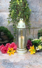 Load image into Gallery viewer, Candle Holder Glitter Pattern Religious Grave Garden Memorial Ornament