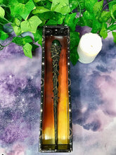 Laden Sie das Bild in den Galerie-Viewer, Witches Wizards Cosplay Magic Wand Sorcery Prop Accessory Green Orb-OsirisTradingUK