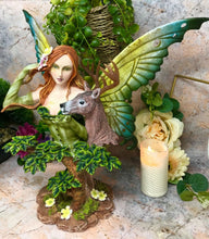 Load image into Gallery viewer, Large Fairy and Stag Companion Sculpture Statue Mythical Creatures Figure Gift-OsirisTradingUK