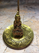 Load image into Gallery viewer, Brass Buddha Incense Holder Ash Catcher Space Clearing Feng Shui Collection-OsirisTradingUK