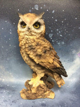 Laden Sie das Bild in den Galerie-Viewer, Wild Life Barn Owl Figurine Statue Garden Ornament Owls Collection-OsirisTradingUK