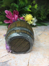 Load image into Gallery viewer, Comical Purple Dragon in Barrell Dragons Collection Ornament Gothic Decor-OsirisTradingUK