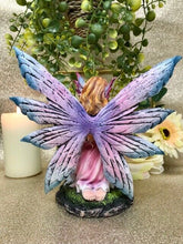 Laden Sie das Bild in den Galerie-Viewer, Fairy Resting with Unicorn Figurine Fantasy Fairies Figure Mythical Sculpture-OsirisTradingUK