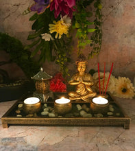 Charger l'image dans la galerie, Bougeoir Bouddha Ornement Brûleur d'encens Statue Feng Shui Oriental