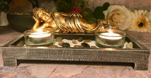 Charger l'image dans la galerie, Buddha Candle Holder Ornament Incense Burner Feng Shui Statue Oriental-OsirisTradingUK