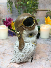 Charger l'image dans la galerie, Comical Steampunk Owl Sculpture Figurine Home Decoration Statue Owls-OsirisTradingUK