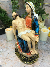 Load image into Gallery viewer, La Pieta Statue Of The Virgin Mary Holding Jesus Religious Ornament Sculpture