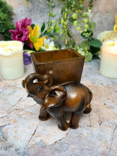 Laden Sie das Bild in den Galerie-Viewer, Elephant Pen Holder Pen Pot Container Home Desk Tidy Office Supplies-OsirisTradingUK