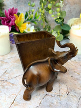Laden Sie das Bild in den Galerie-Viewer, Elephant Pen Holder Pen Pot Container Desk Tidy Home Office Supplies-OsirisTradingUK