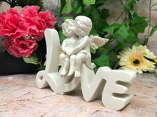 Load image into Gallery viewer, Guardian Angel Figurine Cherub Statue Love Ornament Sculpture Gift-Collectables:Fantasy, Myth & Magic:Mythical Creatures:Angels-OsirisTradingUK