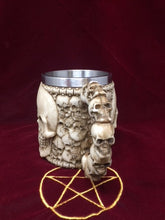 Load image into Gallery viewer, Alchemy Skull Tankard Sculpture Figurine Gothic Horror Ornament Decoration Gift-OsirisTradingUK