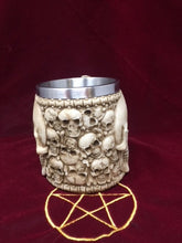 Load image into Gallery viewer, Alchemy Skull Tankard Sculpture Figurine Gothic Horror Ornament Decoration Gift-OsirisTradingUK