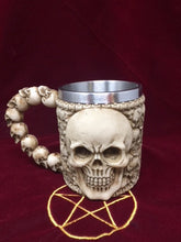 Load image into Gallery viewer, Alchemy Skull Tankard Sculpture Figurine Gothic Horror Ornament Decoration Gift-OsirisTradingUK