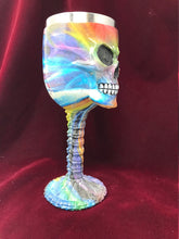 Load image into Gallery viewer, Elemental Skull Goblet Gothic Sculpture Figure Ornament Office Shelf Decoration-OsirisTradingUK