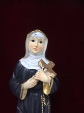 Laden Sie das Bild in den Galerie-Viewer, Saint Rita of Cascia Statue Catholic Sculpture Religious Ornament Figurine for Home or Chapel-OsirisTradingUK