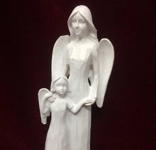 Load image into Gallery viewer, Guardian Angel with Child Figurine Statue Ornament Sculpture Home Decoration Figure Angels Collection-OsirisTradingUK